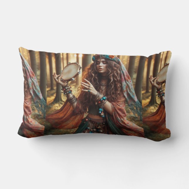 Zigeunerin Lendenkissen (Rückseite)