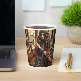 Zigeunerin Pappbecher