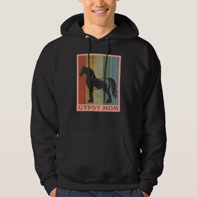 Zigeunermutter Zigeunervanner-Pferd Hoodie (Vorderseite)
