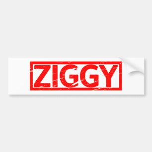 Ziggy Briefmarke Autoaufkleber