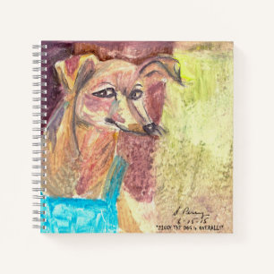 "Ziggy Der Hund in Overalls" Notizbuch