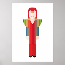 Ziggy - Large Art Print Poster