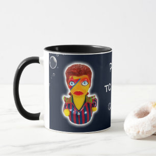 Ziggy StarDuck Gummi-Ente Tasse