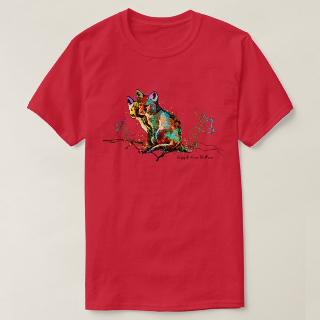 Ziggy und Zorro McFoxes T-Shirt (Design vorne)