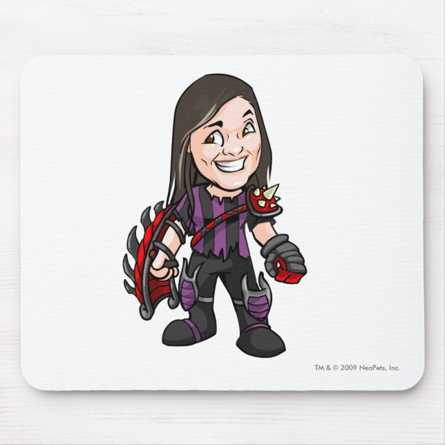 Ziggytron Darigan Zitadellen-Personal-Spieler Mousepad (Vorne)