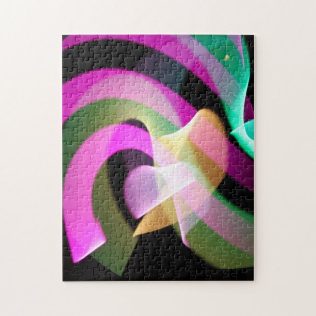 Zigsaw Puzzle Abstrakt (Vertikal)