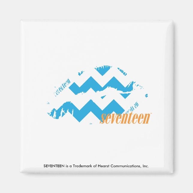 ZigZag Aqua Magnet (Vorne)