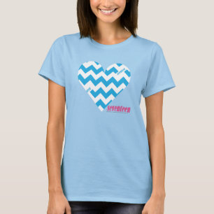 ZigZag Aqua T-Shirt