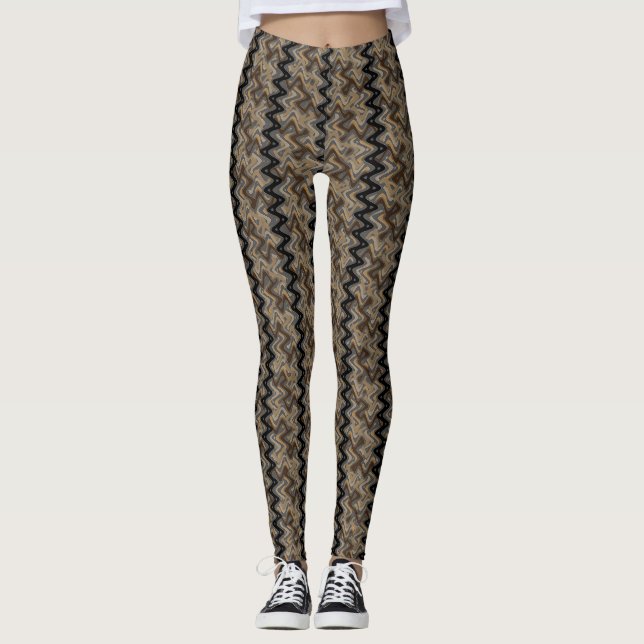 Zigzag Leggings (Vorderseite)