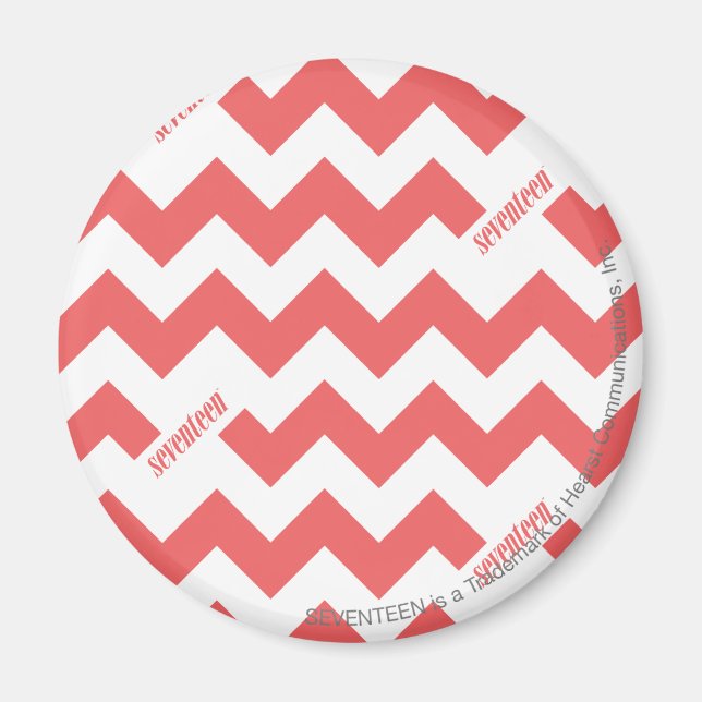 ZigZag LtPink Magnet (Vorne)