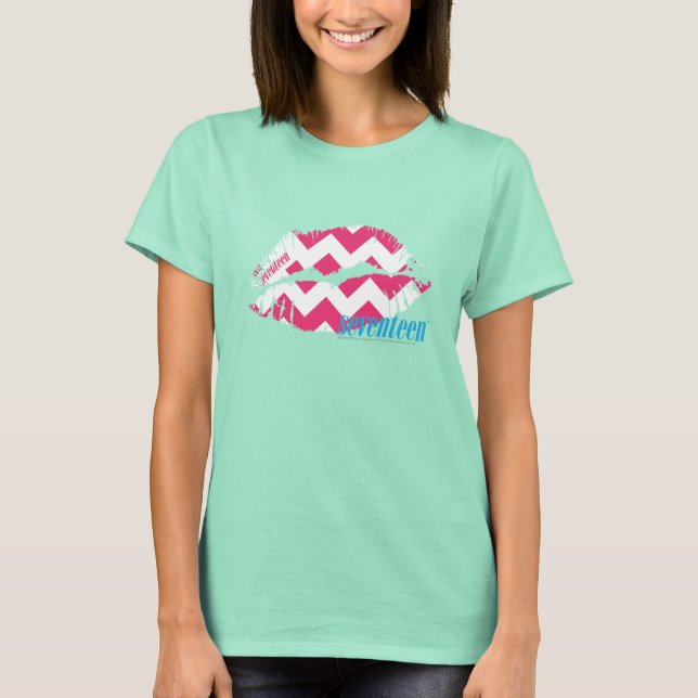 ZigZag Magenta T-Shirt (Vorderseite)