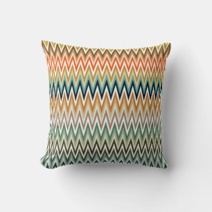 Zigzag Multicolor Muster Kissen