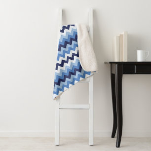 Zigzag Muster 1 Sherpadecke