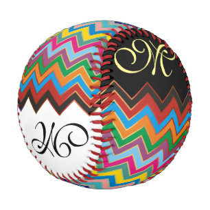 ZIGZAG Muster - Farbe + Hintergrund & Ideen Baseball