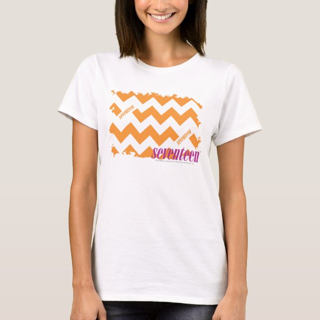 ZigZag Orange 4 T-Shirt (Vorderseite)