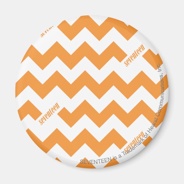 ZigZag Orange Magnet (Vorne)