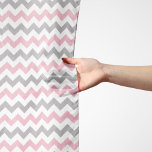 Zigzag Pattern, Chevron Pattern, Pink, Gray Schal<br><div class="desc">Elegant,  stylish and sophisticated zigzag (chevron) pattern in pink,  gray and white color. Modern and trendy gift,  perfekt for the zigzag lover in your life.</div>