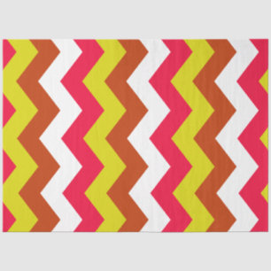 ZIGZAG PATTERN. SEIDENPAPIER