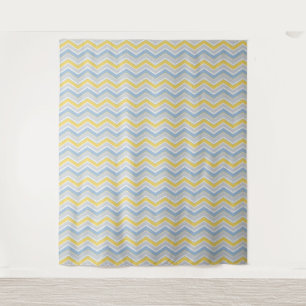 Zigzag pattern wandteppich