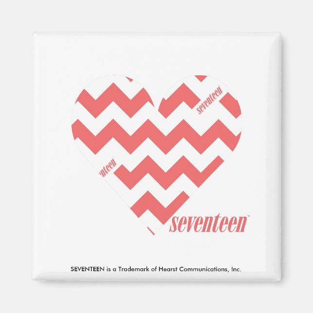 ZigZag Pink 3 Magnet (Vorne)