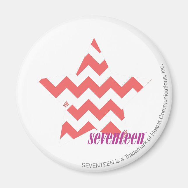 ZigZag Pink 4 Magnet (Vorne)