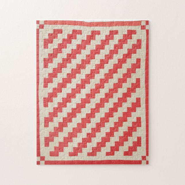 Zigzag Quilt Puzzle (Vertikal)