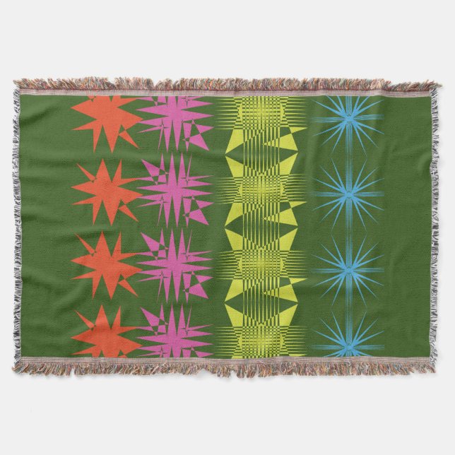 Zigzag Throw Blanket Decke (Vorderseite)