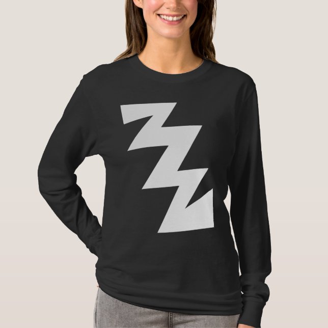 ZigZag - weiß T-Shirt (Vorderseite)