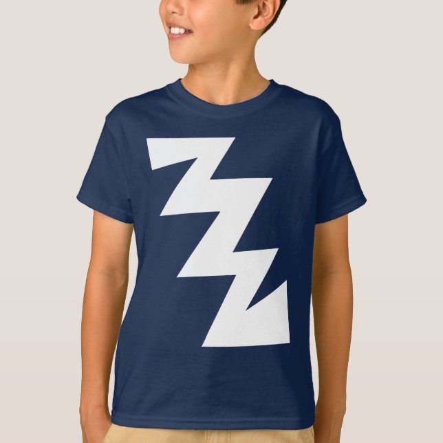 ZigZag - weiß T-Shirt (Vorderseite)