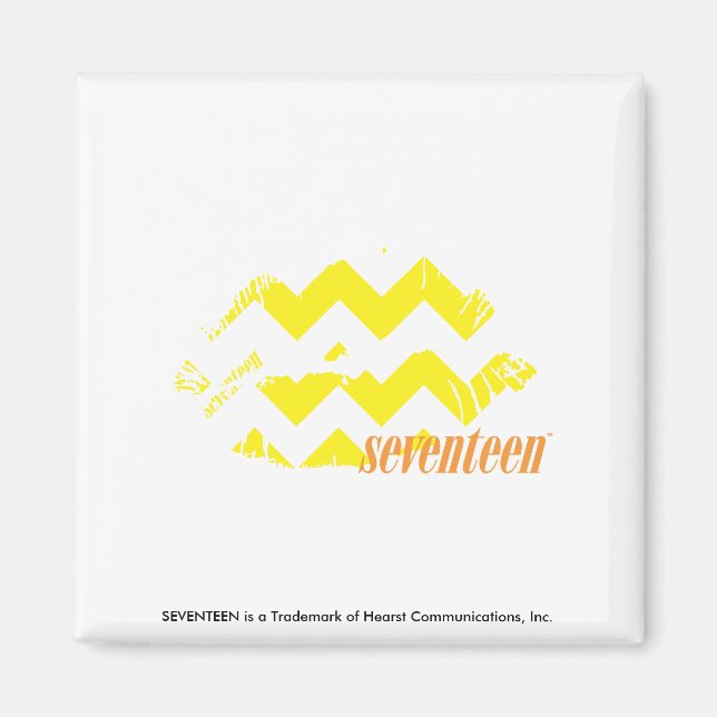 ZigZag Yellow Magnet (Vorne)