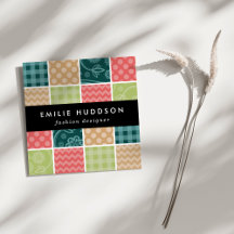 Zigzag, Zickzack, Gingham, Polka Dots, Patchwork