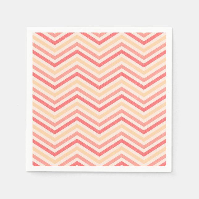 ZigZagZest Sunset Gradient Serviette (Vorderseite)