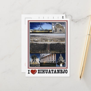 Zihuatanejo I Liebe - Mexiko - Mosaik - Postkarte
