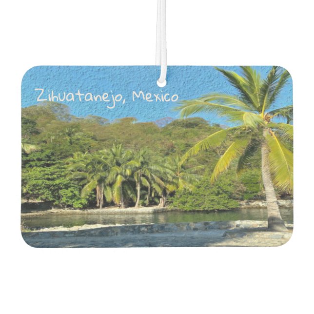 Zihuatanejo, Mexico Autolufterfrischer (Vorderseite)