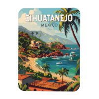 Zihuatanejo Mexico Reisen Kunst Vintag