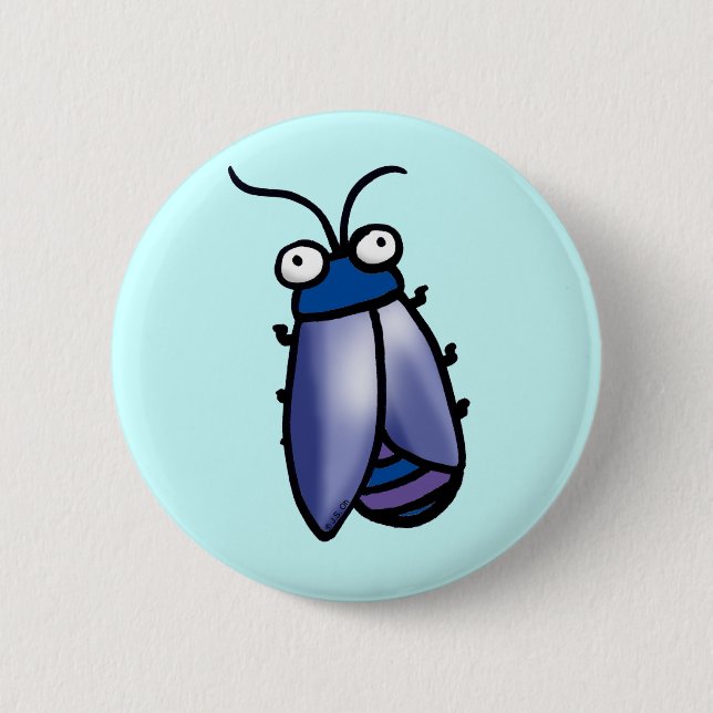 Zikade Button (Vorderseite)