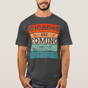 Zikaden kommen Brutschar X Schwarm 2021 USA Insekt T-Shirt