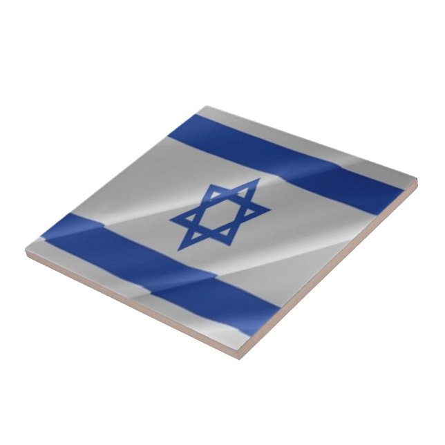 zIL002 Israel, schwingend FLAG Israel, Fliese (Seite)