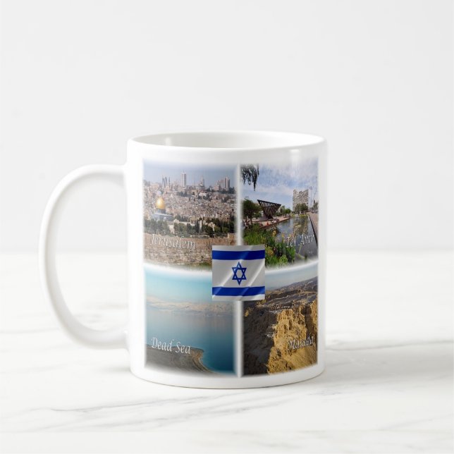 zIL006 TEL AVIV JERUSALEM, Israel, Kaffeetasse (Links)