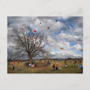 Zilker Park Kite Festival - Austin Texas Postkarte