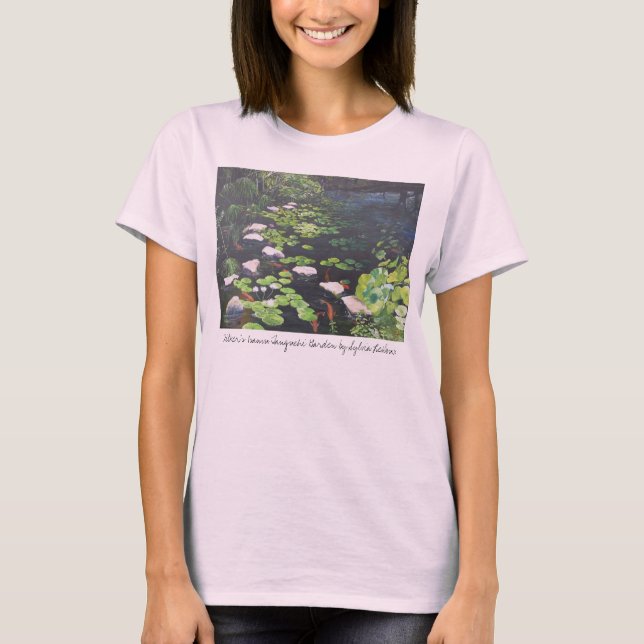 Zilkers Isamu Tanguchil Orientalischer Garten... T-Shirt (Vorderseite)