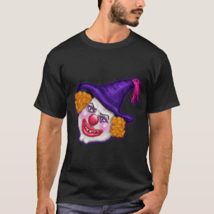 Zilko, der Creepy Faced Clown   Cherie's Art T-Shirt