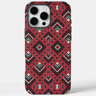 Zimbabwean Retso African Retro Mudcloth Print iPhone 16 Pro Max Hülle