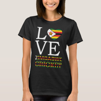 Zimbabwes Cricket für Männer T-Shirt