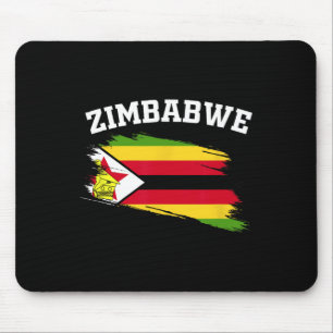 Zimbwe-Souvenirs Harare Urlaub Afrika Simbabwer C Mousepad