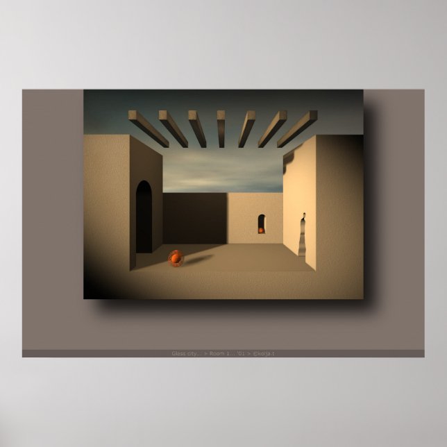 Zimmer 1... poster (Vorne)