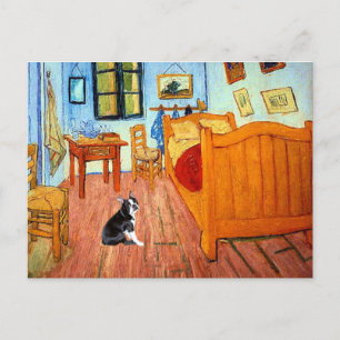 Zimmer - Boston Terrier #4 Postkarte