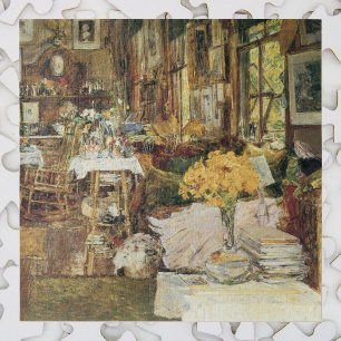Zimmer der Blumen von Childe Hassam, Vintage Fine  Puzzle