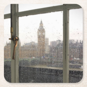 Zimmer mit Aussicht - Big Ben - London Untersetzer