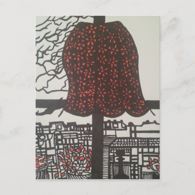 Zimmer mit Aussicht Postkarte (Vorderseite)